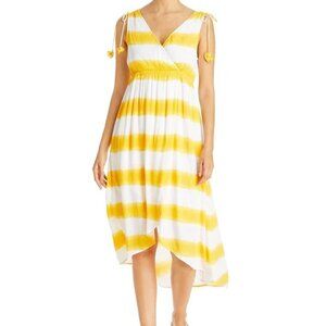 Tommy Bahama Set Sail Sundress Island Tropical Beachy Boho Feminine Chic Flowy M